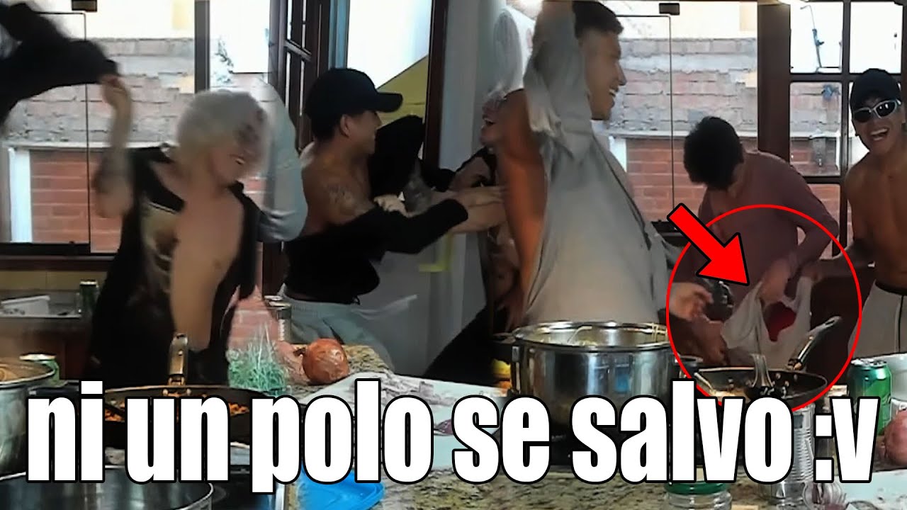 SE PICARON:  la VOLCANO se vuelven a PEL3AR - SE ROMPEN POLOS y PANTALONES :V