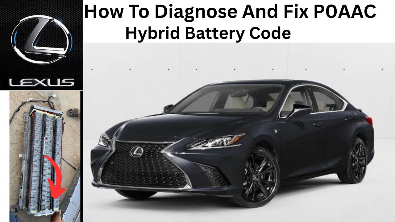 How To Diagnose And Fix P0AAC & P0AFA & P3000 Toyota Lexus Hybrid Battery Problem 