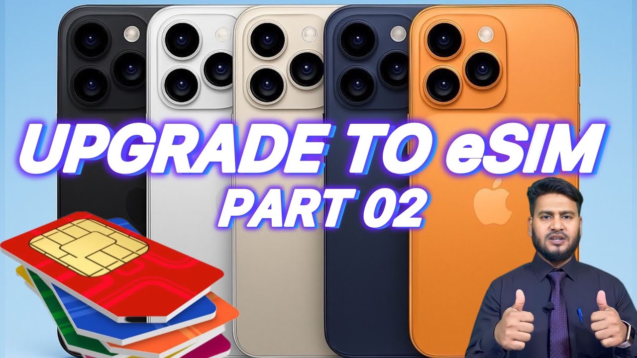 Upgrade My Sim To eSIM | Part 02 | Physical Sim To eSIM | it’s easy away |