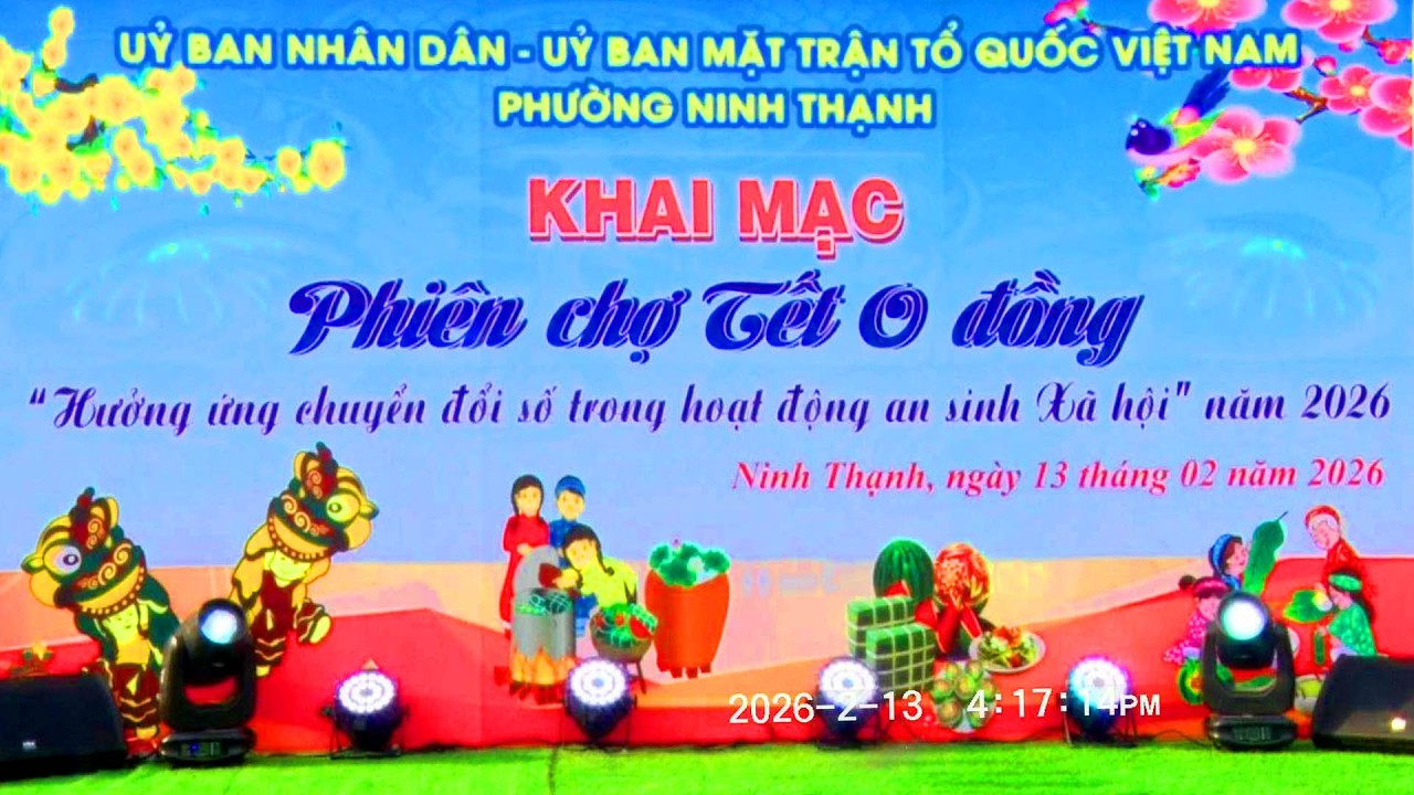 LỄ KHAI MẠC PHIÊN CHỢ 0 ĐỒNG