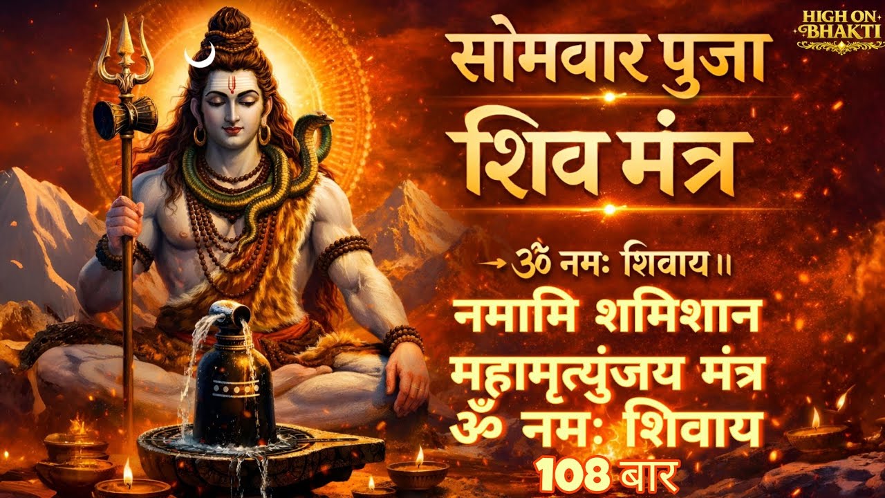 Somwar Pooja 🔱 Powerful Shiv Mantra | सोमवार शिव पूजा Special