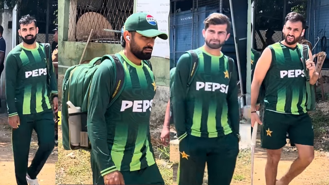 Pakistan Ready for India Match .... Babar and co arrived