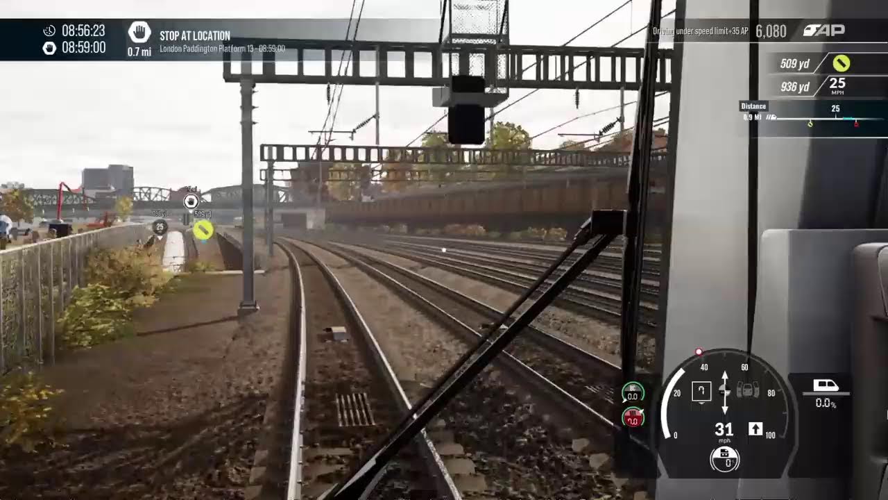 #TSW6 live: GWR Remaster #1P22 - Oxford to London Paddington (8:17am)