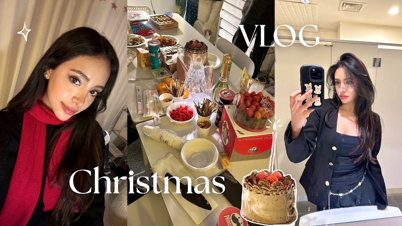 [VLOG] PASANDO NAVIDAD EN COREA SOLA POR PRIMERA VEZ I Compras y grabación (ENG/KOR SUB)