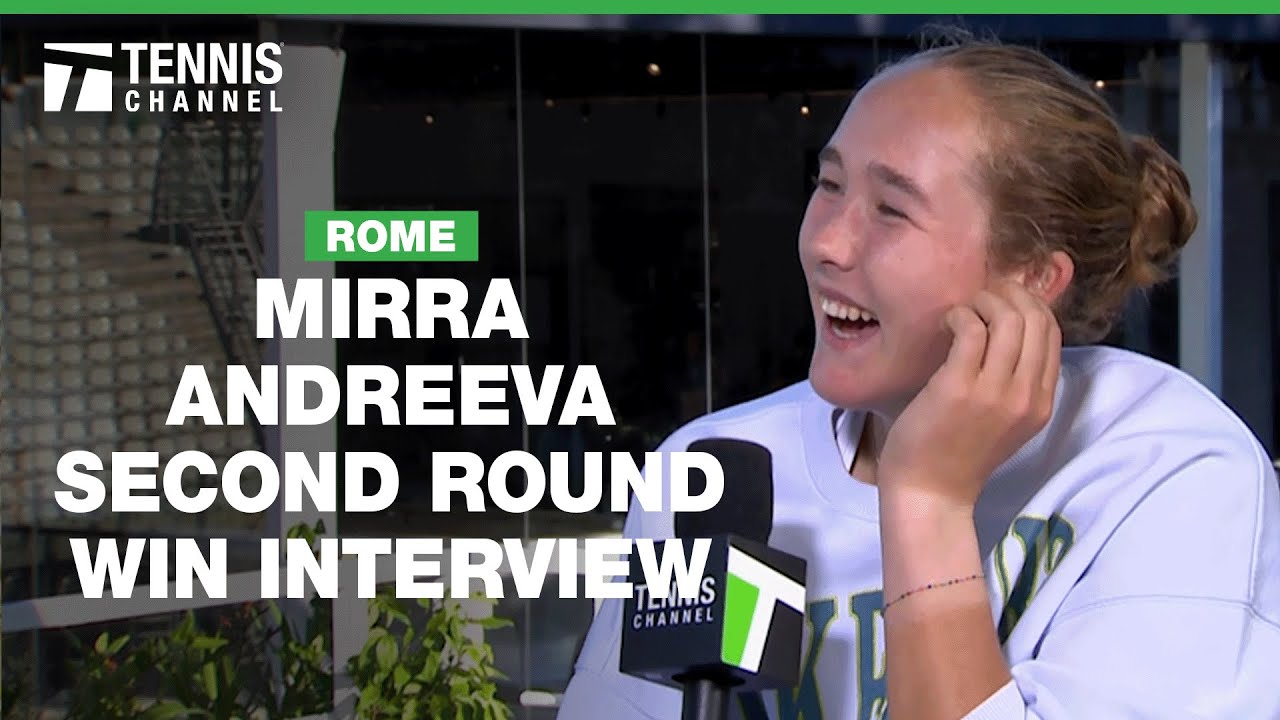 Mirra Andreeva on Ons Jabeur and Daria Kasatkina Prank | 2025 Rome