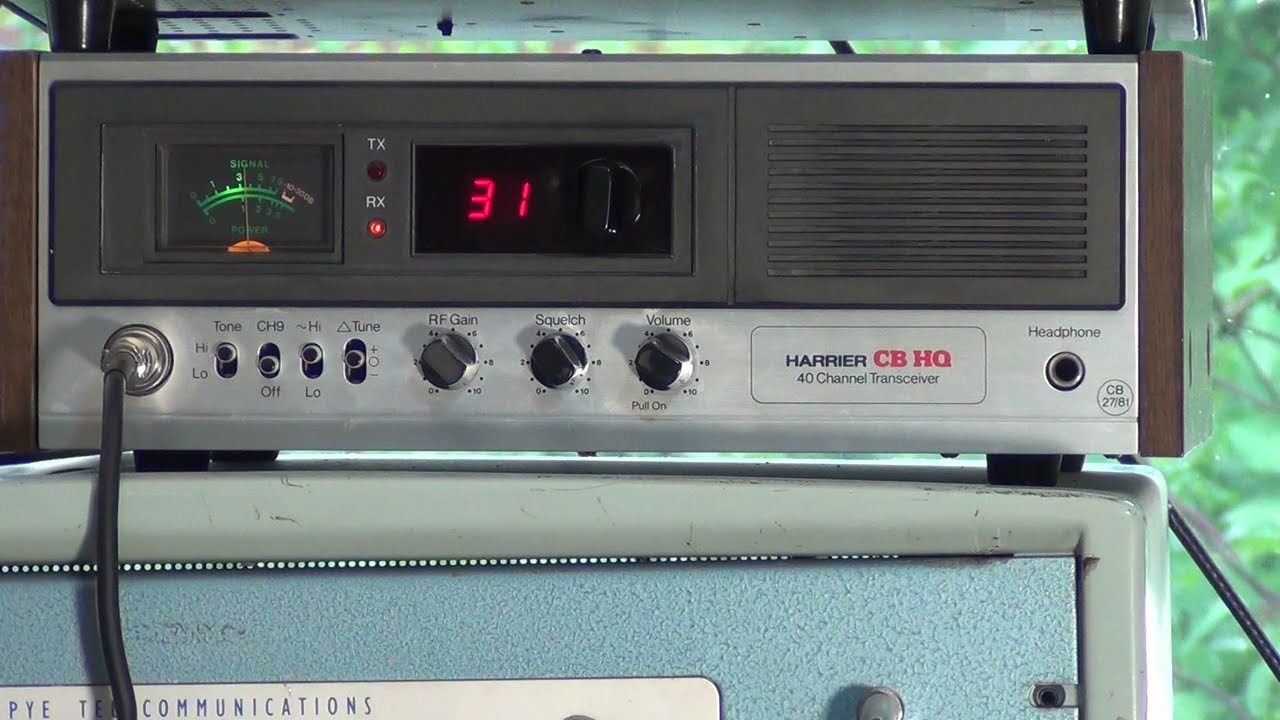 Eurosonic ES200CB CB27/81 UK FM Handheld CB radio - On The Air Test