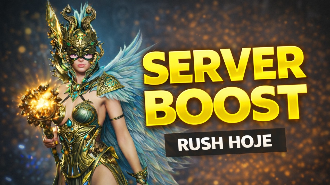 🔥 SERVER BOOST ATIVO! ATÉ ONDE VAI O RUSH HOJE? | ARTHDAL CHRONICLES (PT-BR)