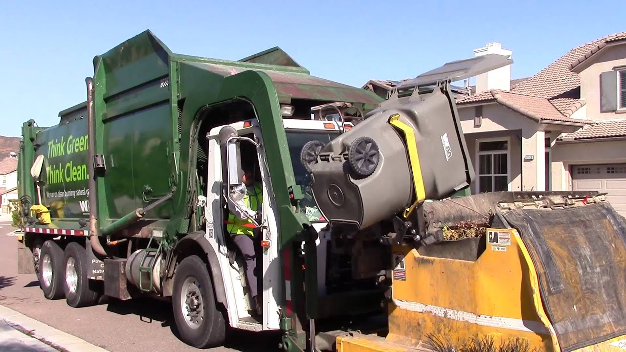 Waste Management Garbage Trucks of San Diego - Part III (North County Edition)