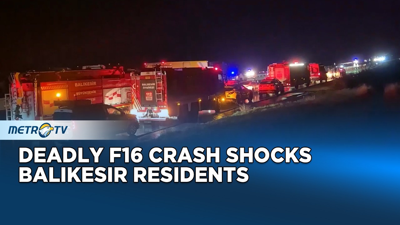 Turkish F-16 Crashes After Takeoff in Balikesir