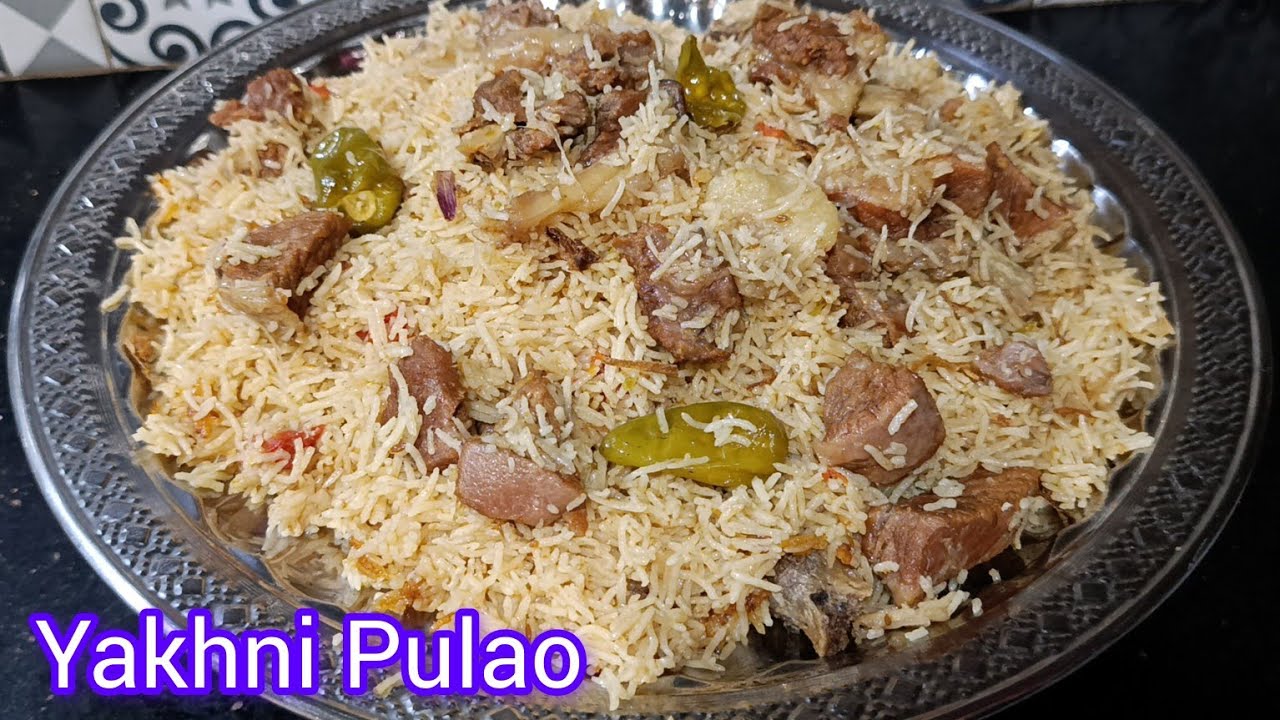 Yakhni Pulao Recipe || Beef Yakhni Pulao Recipe