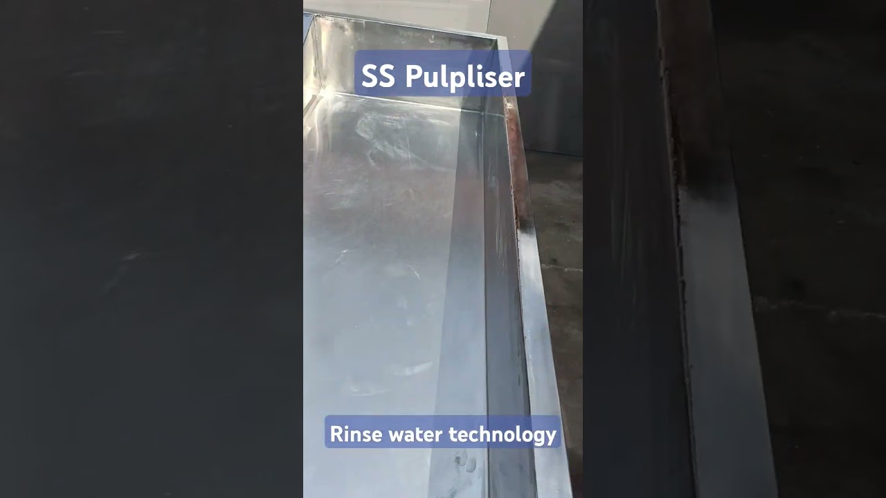 SS Publisher with 1000 Liter storage capacity #machine  #rinse #tanks #alovera  #steel