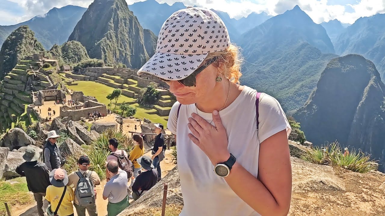 ESTA SEÑORITA JAMÁS OLVIDARÁ ESTE DÍA, MACHU PICCHU PERÚ 🇵🇪