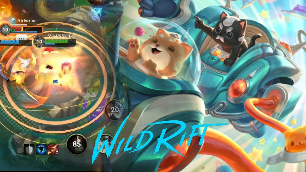 SPACE GROOVE BLITZCRANK GAMEPLAY | NEW SKIN (Build & Runes) Wild Rift