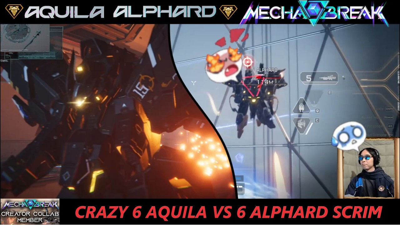 [Mecha Break] ~ CRAZY SCRIM: 6-Aquila VS 6-Alphard!