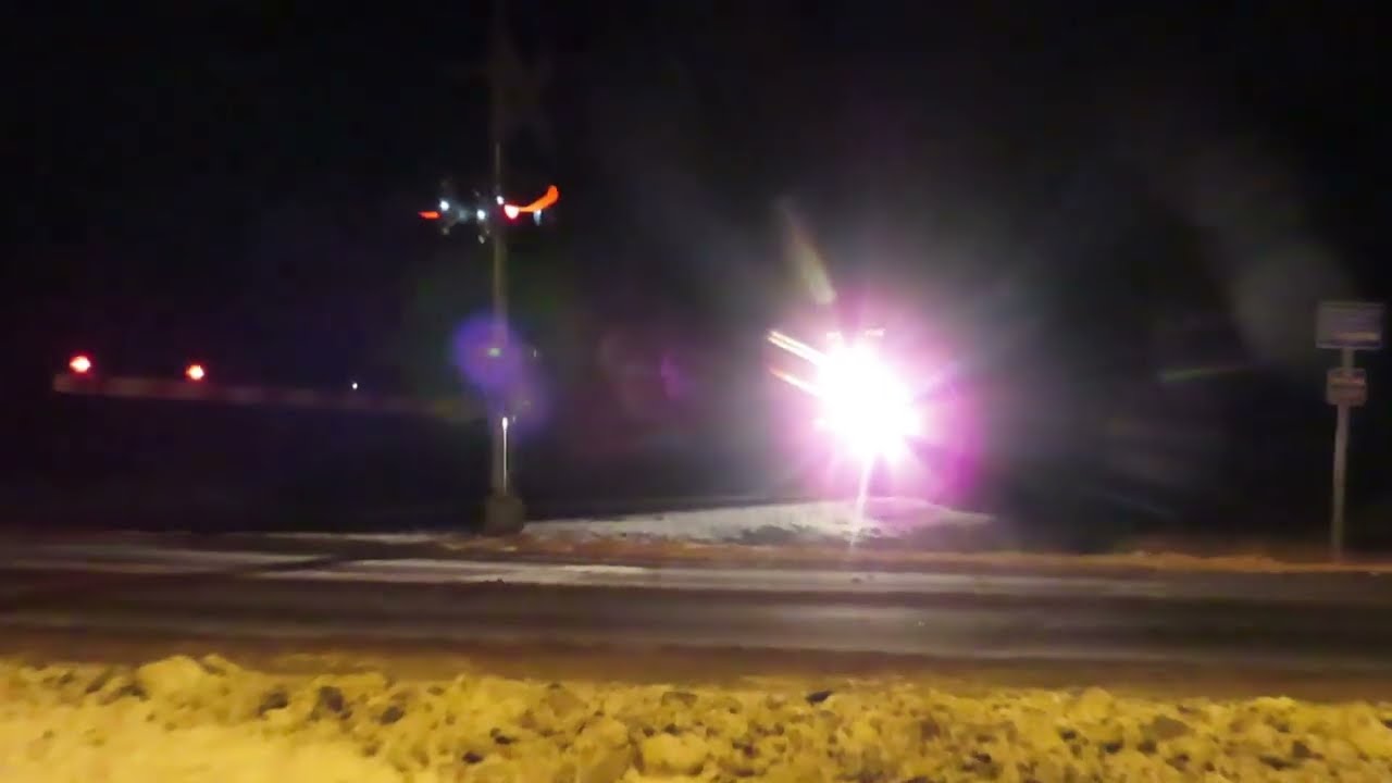 Alaska Railroad Freight with Two DPUs