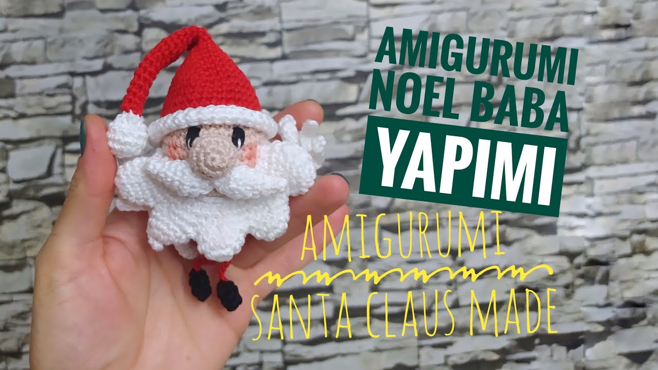 РОЖДЕСТВЕНСКОЕ ДЕТСКОЕ КОЛЬЦО ДЛЯ КЛЮЧЕЙ AMIGURUMI ИЛИ ОРНАМЕНТ CH / Раздел 1 / Сделай сам 