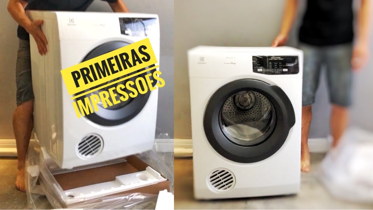 Unboxing Secadora Electrolux SFP12 Itens Inclusos [melhor opção]