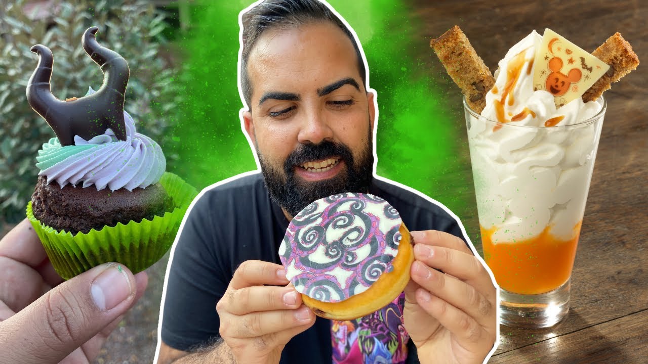 🎃 Probando SNACKS de HALLOWEEN en Disneyland Paris 2021 I More Magic