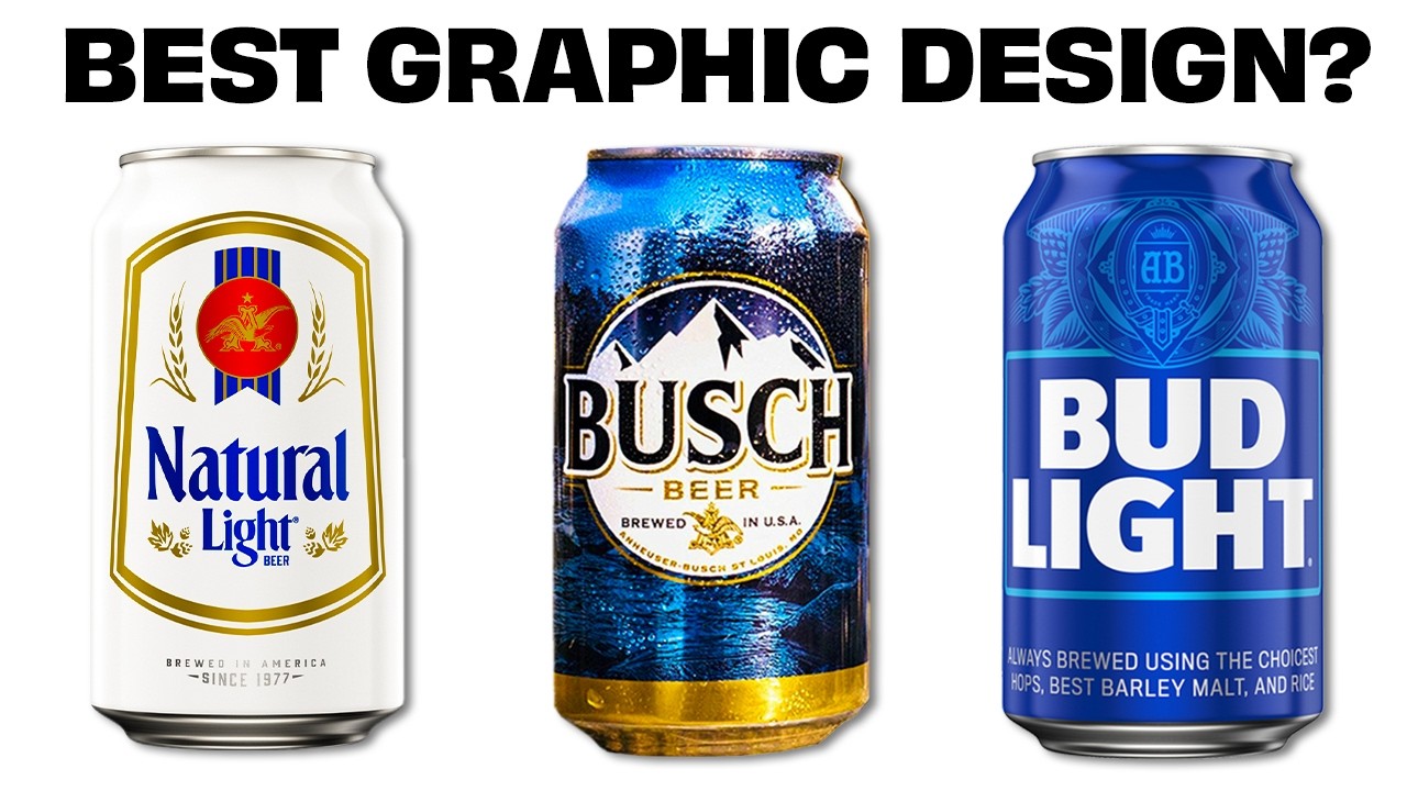 Which beer has the WORST graphic design?