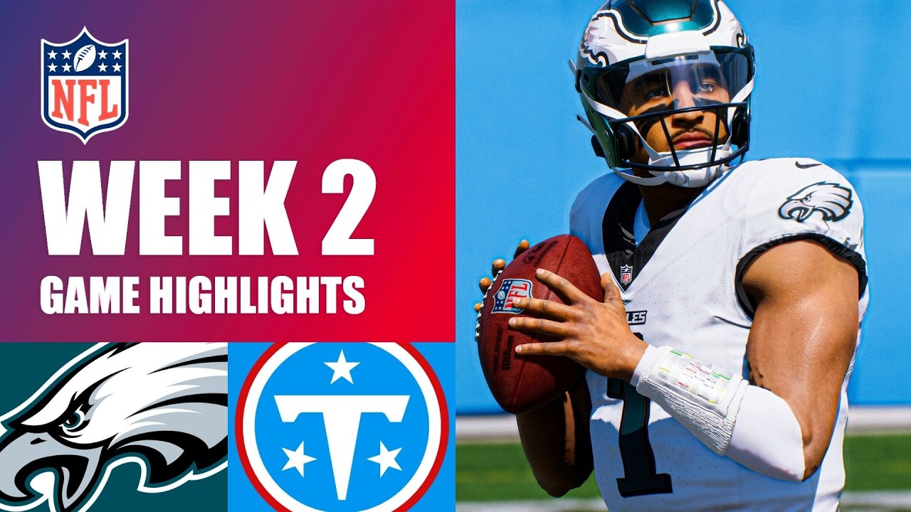 Eagles vs. Titans Week 2 - Madden 27 Simulation Highlights