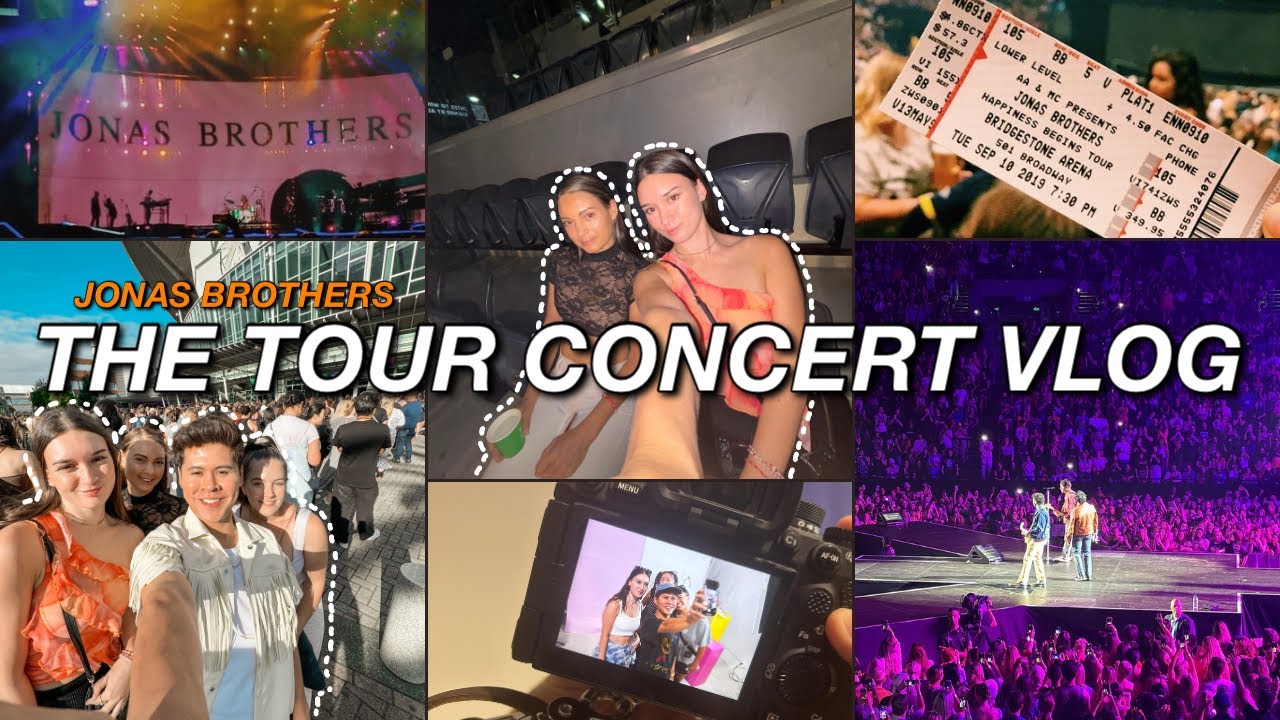 JONAS BROTHERS CONCERT VLOG NZ