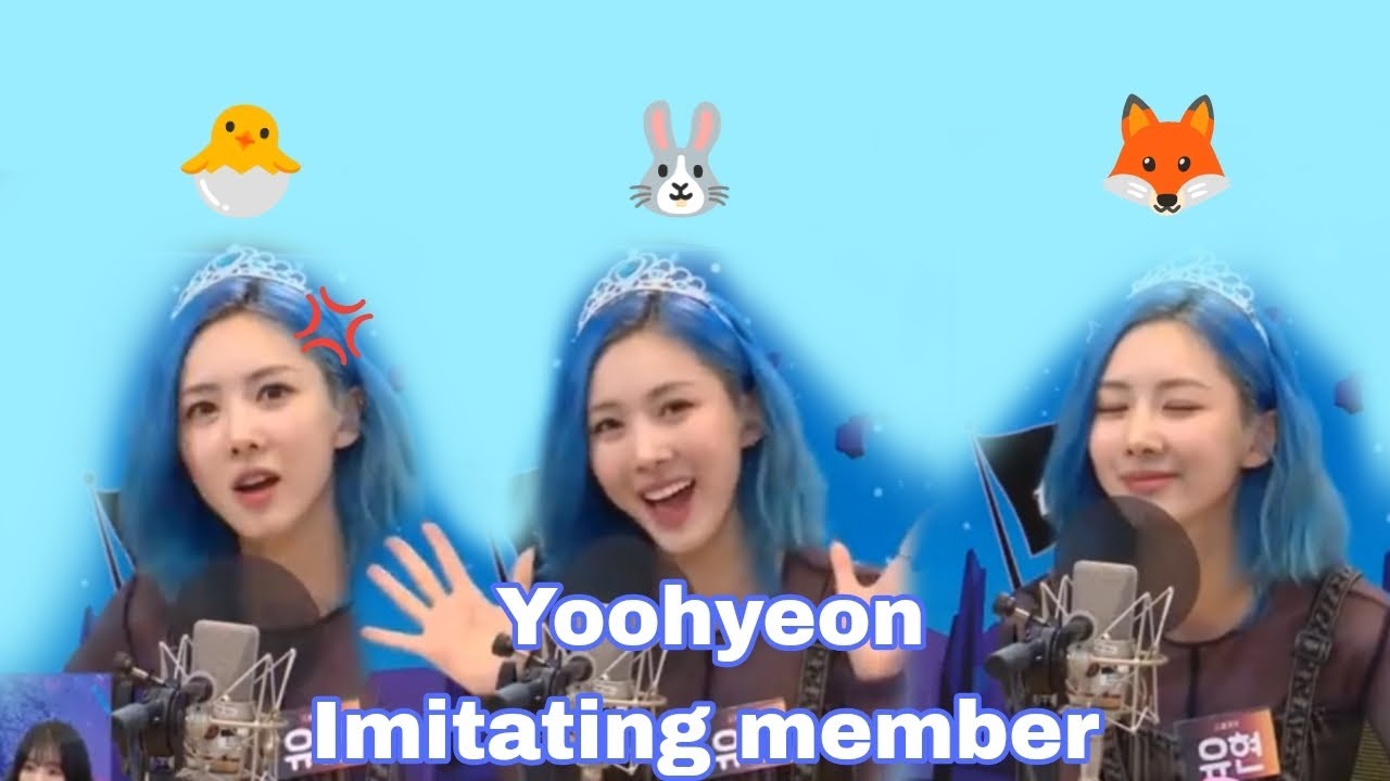 (ENG/INA) 🐶Yoohyeon Imitating member 🐰🐣🐺🐱🐼🦊 (IDOL RADIO)