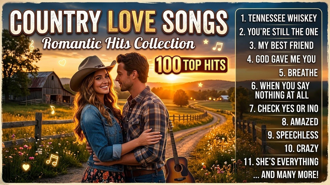 Top Country Love Songs – Acoustic Memories for Endless Nights