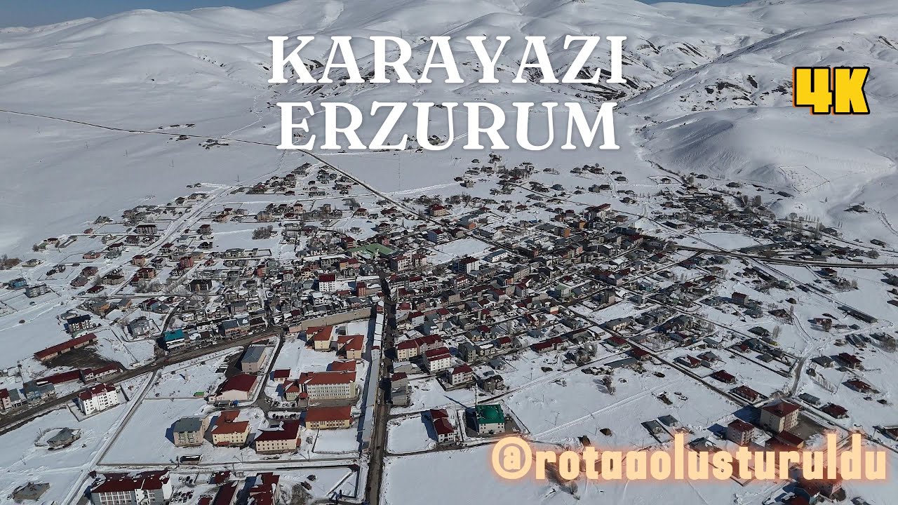 ERZURUM KARAYAZI 4K DRONE GÖRÜNÜMÜ - @rotaaolusturuldu‬  #kamp #erzurum #karaçoban #hınıs #karayazı