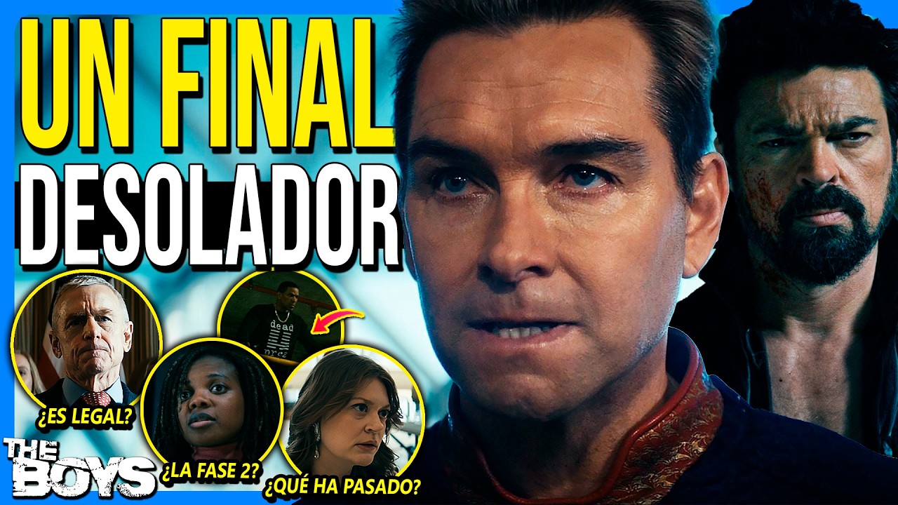 💥THE BOYS Temporada 4 Cap&iacute;tulo 8 | An&aacute;lisis, FINAL EXPLICADO, Referencias y Teor&iacute;as