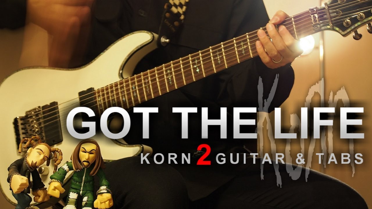 KORN - Got The Life (2 guitar cover + tabs)
