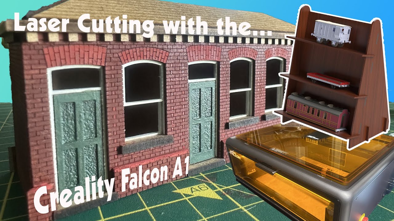 S2 E54 Creality Falcon A1 First Look and Testing | Bexhill West Model Railway