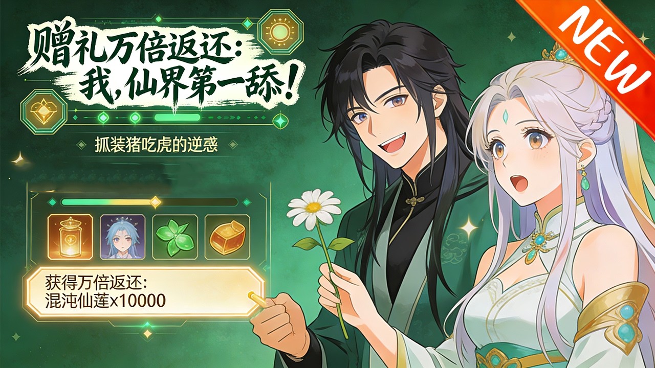 💥【新番上线】《赠礼万倍返还：我，仙界第一舔！》叶辰绑定神级送礼系统，送小礼收获万倍返还，聚气丹换九转金丹，火球术换灭世佛莲，众人笑我送礼狂，却不知我开天神斧横扫诸天！#战斗  #逆袭 #斗破动漫