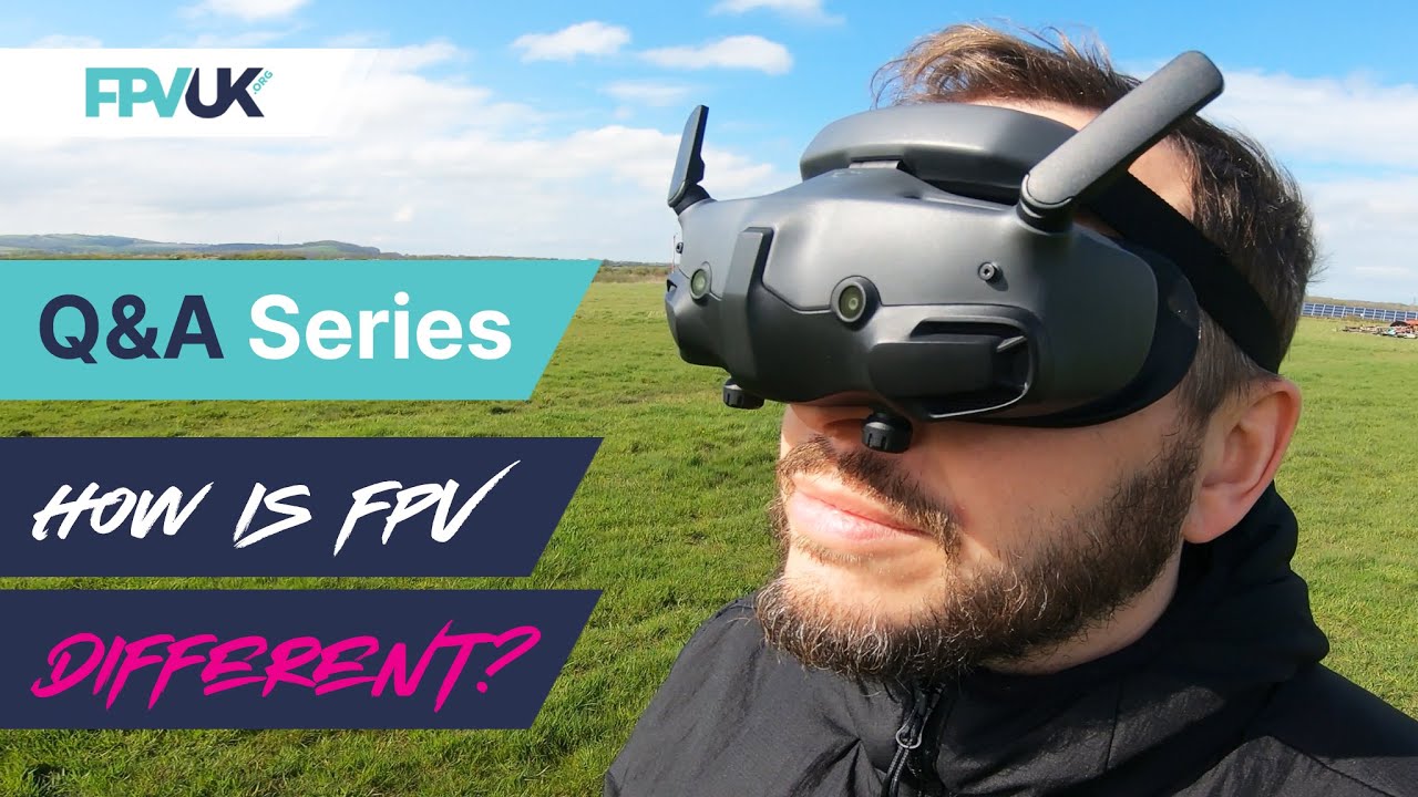 Q&A SERIES  2 - How is FPV Drone flying different from normal Drone flying?