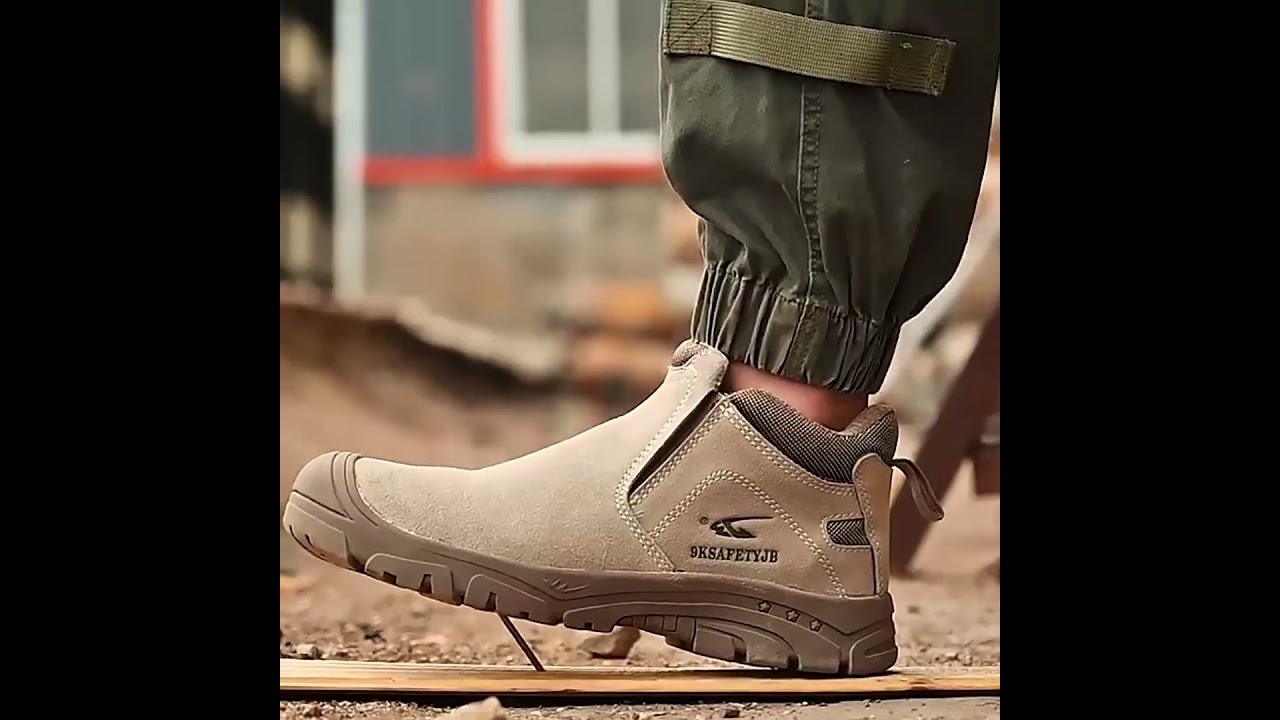 9KSAFETYJB Waterproof leather safety shoes  Bulwark 918G #safetyworkboot #9ksafetyshoes