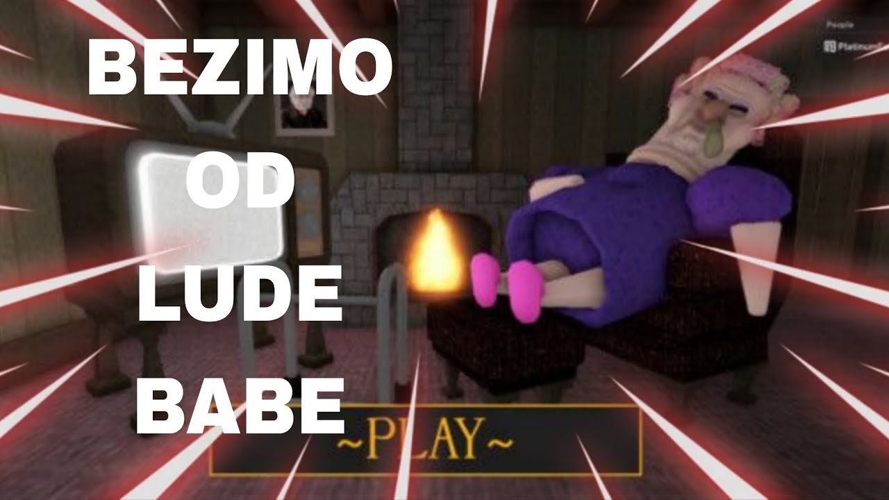 BEZIMO OD LUDE BABE!!!|ROBLOX BALKAN