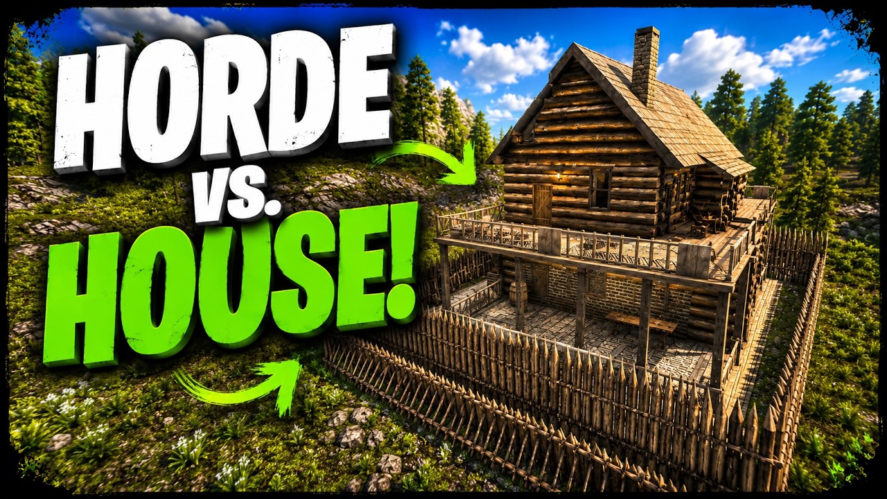 Przetestowałem NOC HORDY z 300% OBRAŻEŃ! - 7 Days To Die 3.0