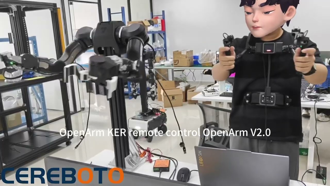 OpenArm KER Teleoperation Demo | Human-to-Robot Control for Physical AI Research