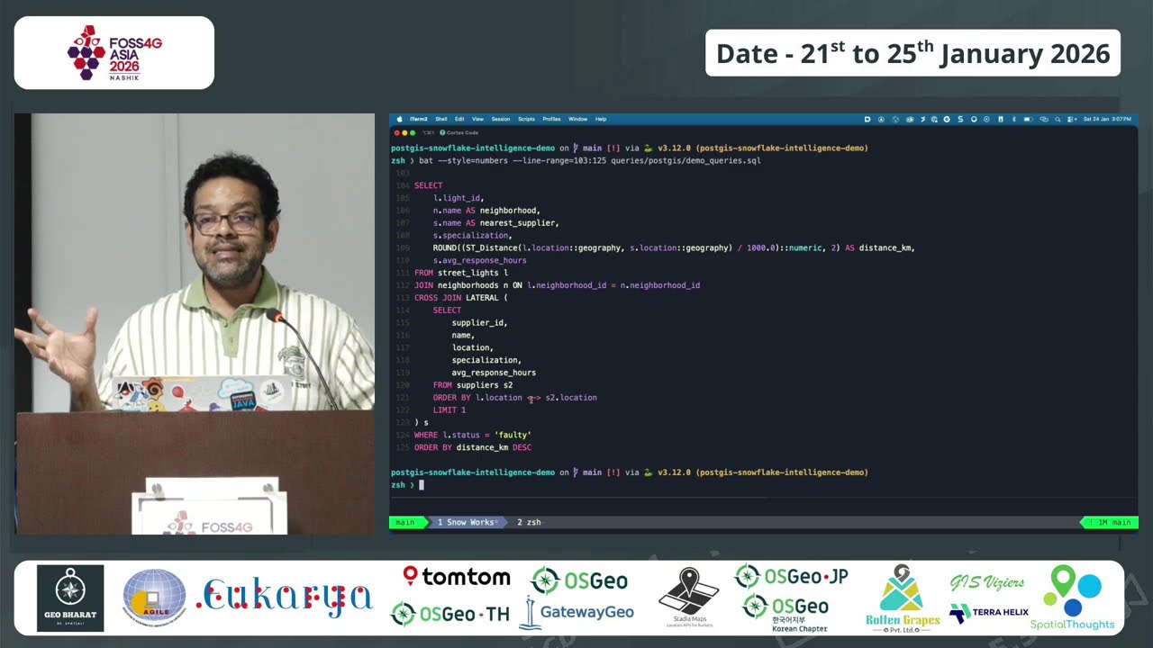 FOSS4G Asia 2026 | Building a Production-Ready PostGIS + CDC Architecture