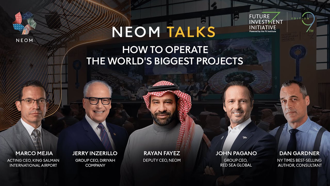 NEOM выступает на конференции Future Investment Initiative | Как управлять крупнейшими мировыми п...