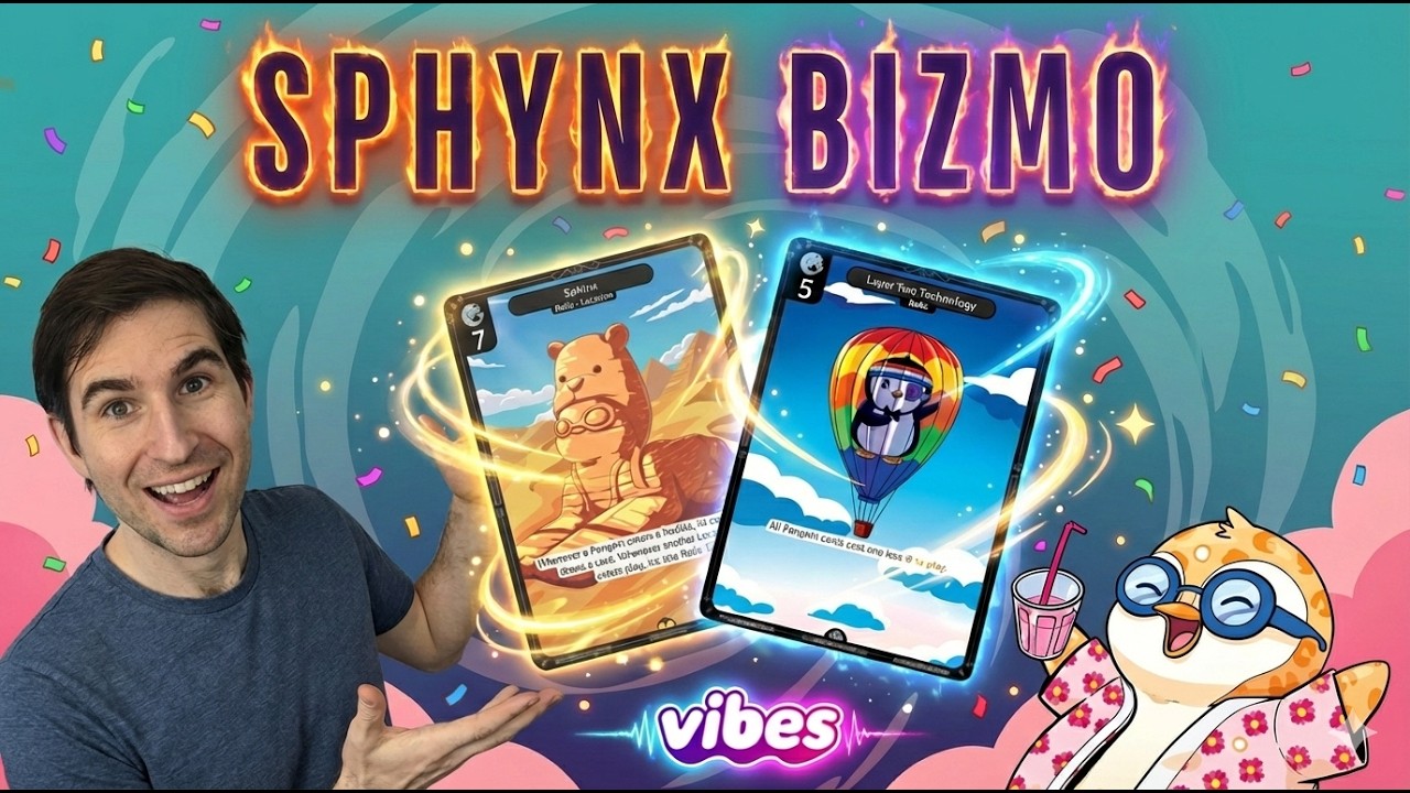 Дизайн палубы Vibes: Sphinx Bizmo