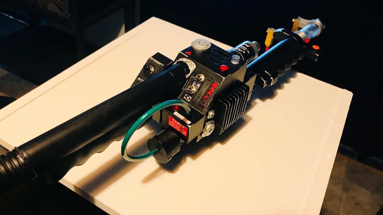 My custom built Ghostbusters Neutrona Wand with lights