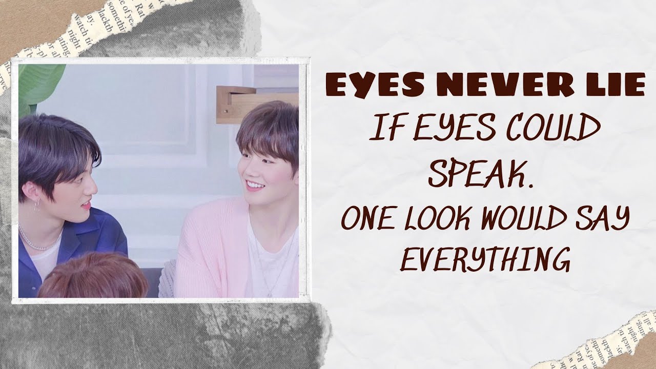 [HARUKYU] EYES NEVER LIE #haruto #junkyu