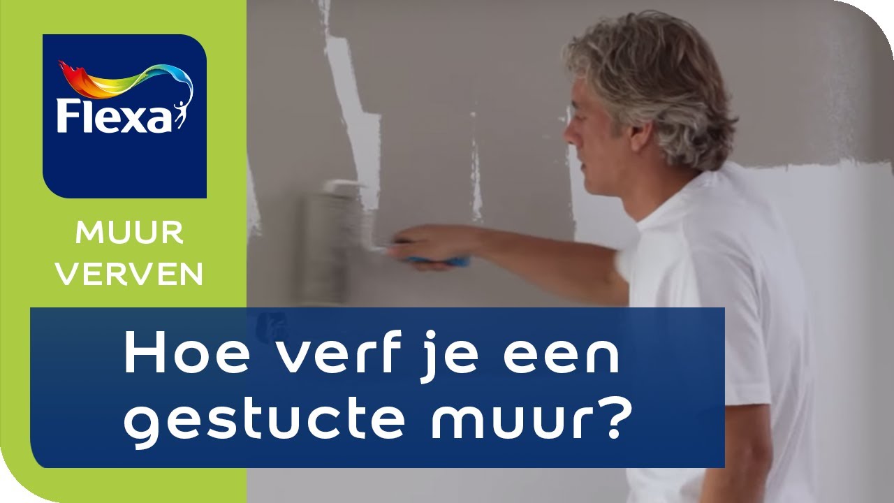 Gestucte muur verven: in 5 stappen uitgelegd | Flexa verf