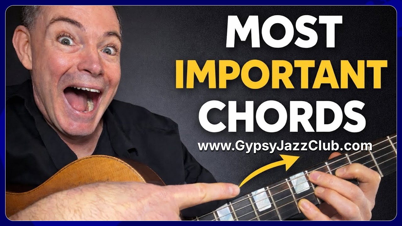 The Most Important Gypsy Jazz Chord Progression (2-5-1)