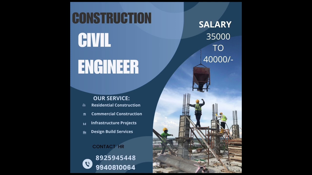 Civil Engineer job|Today job vacancy  Chennai |Civil supervisor jobs|job vacancy 2025