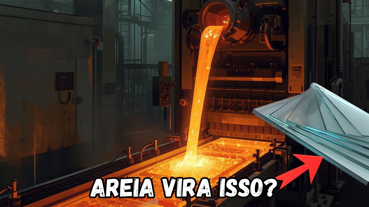 Você Não Vai Acreditar Como o VIDRO É FEITO! Segredo Revelado