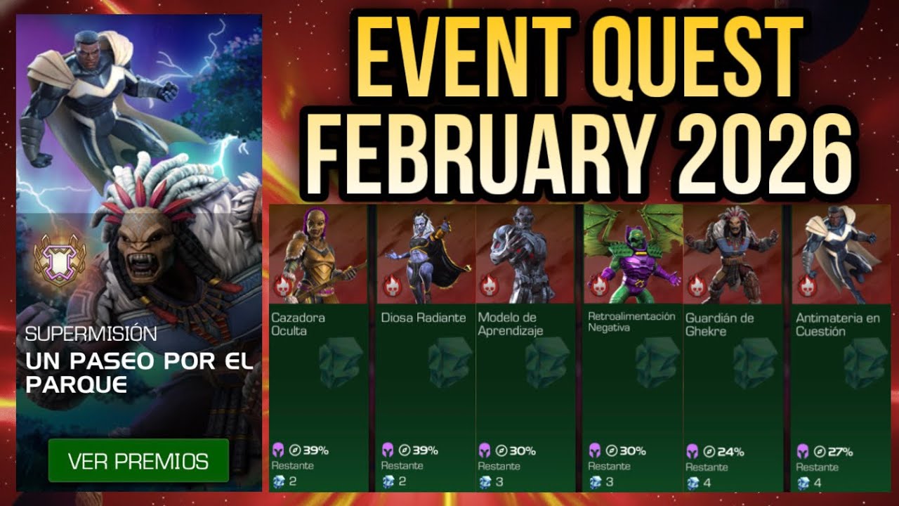 How to EASILY PERFORM the EVENT QUEST FEBRUARY 2026 + BOSS FIGHTS WITHOUT SPENDING! | MCOC
