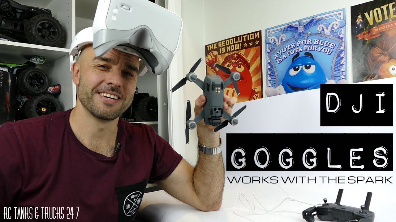 DJI Goggles Do They Work With The Spark?... SO AWESOME!
