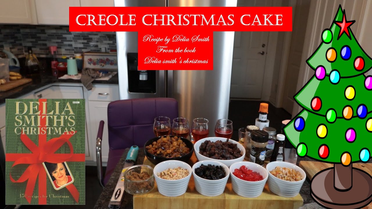 Delia Smith Creole Christmas Cake a Boozy alternative to the classic fruit cake
