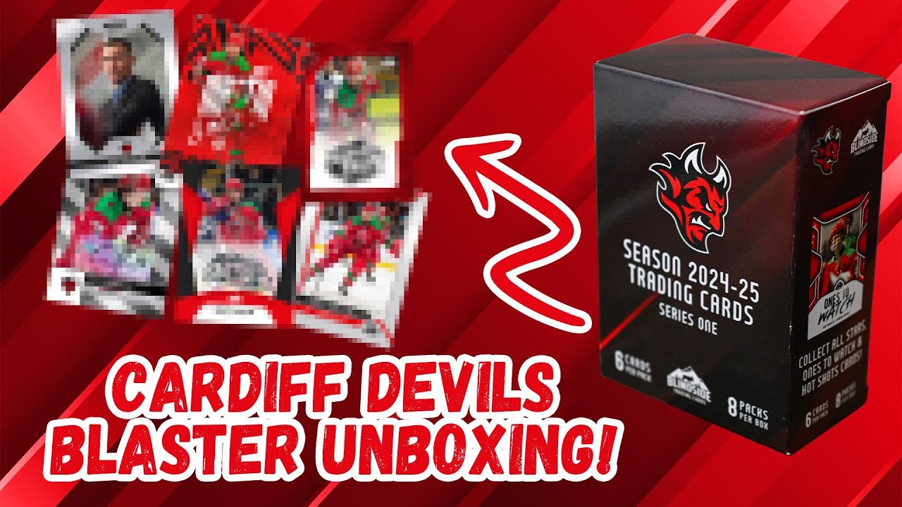 Cardiff Devils Trading Cards 2024/25 Series 1 - Pack Opening